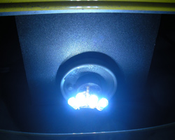 自作LEDナンバー灯試作