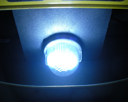 自作LEDナンバー灯試作